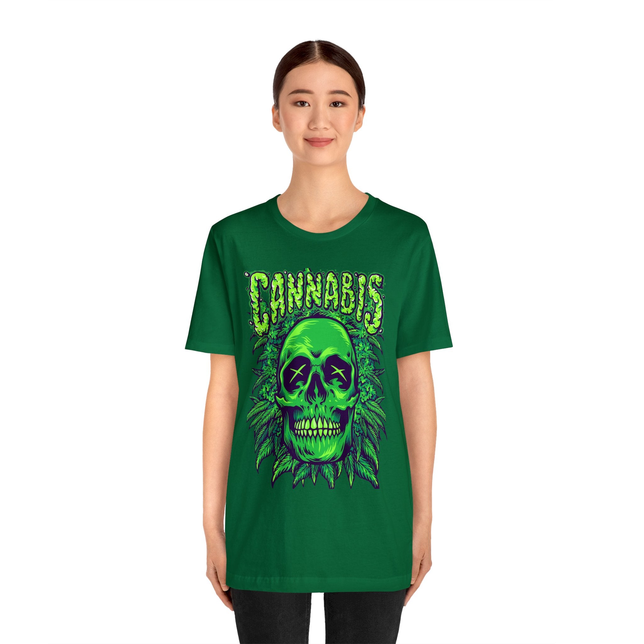 Cannabis Jersey Short Sleeve Tee