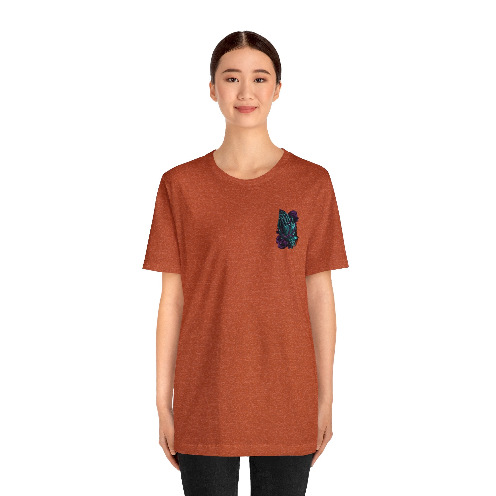 Praying Hands Jersey Short Sleeve Tee