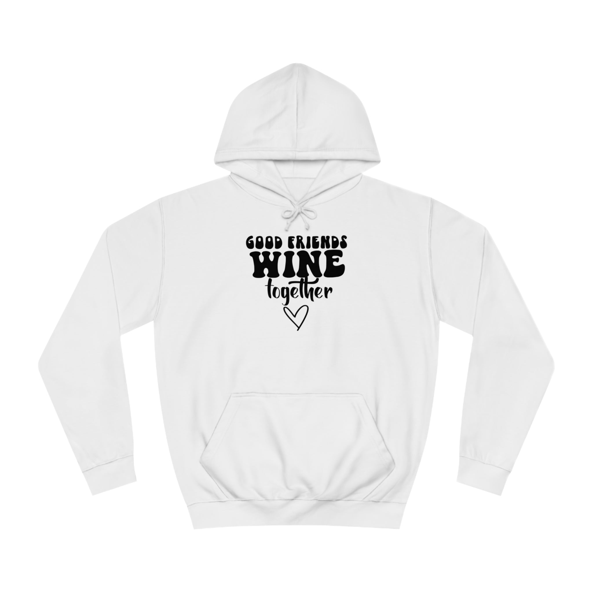 Friends Wine Hoodie