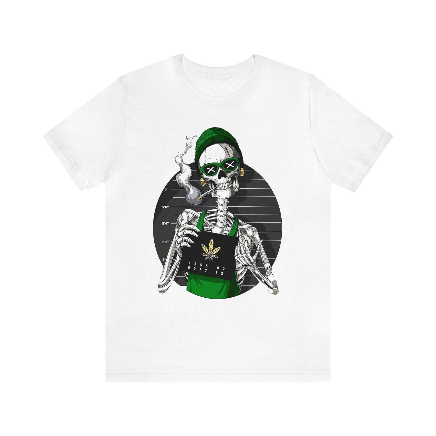 Skeleton Jersey Short Sleeve Tee