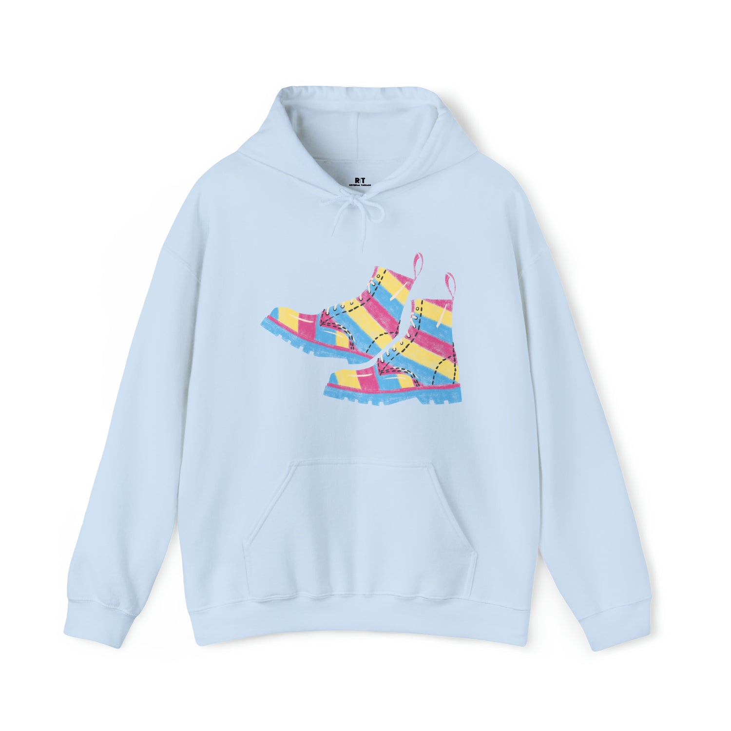 Pansexual Boots Hooded Sweatshirt