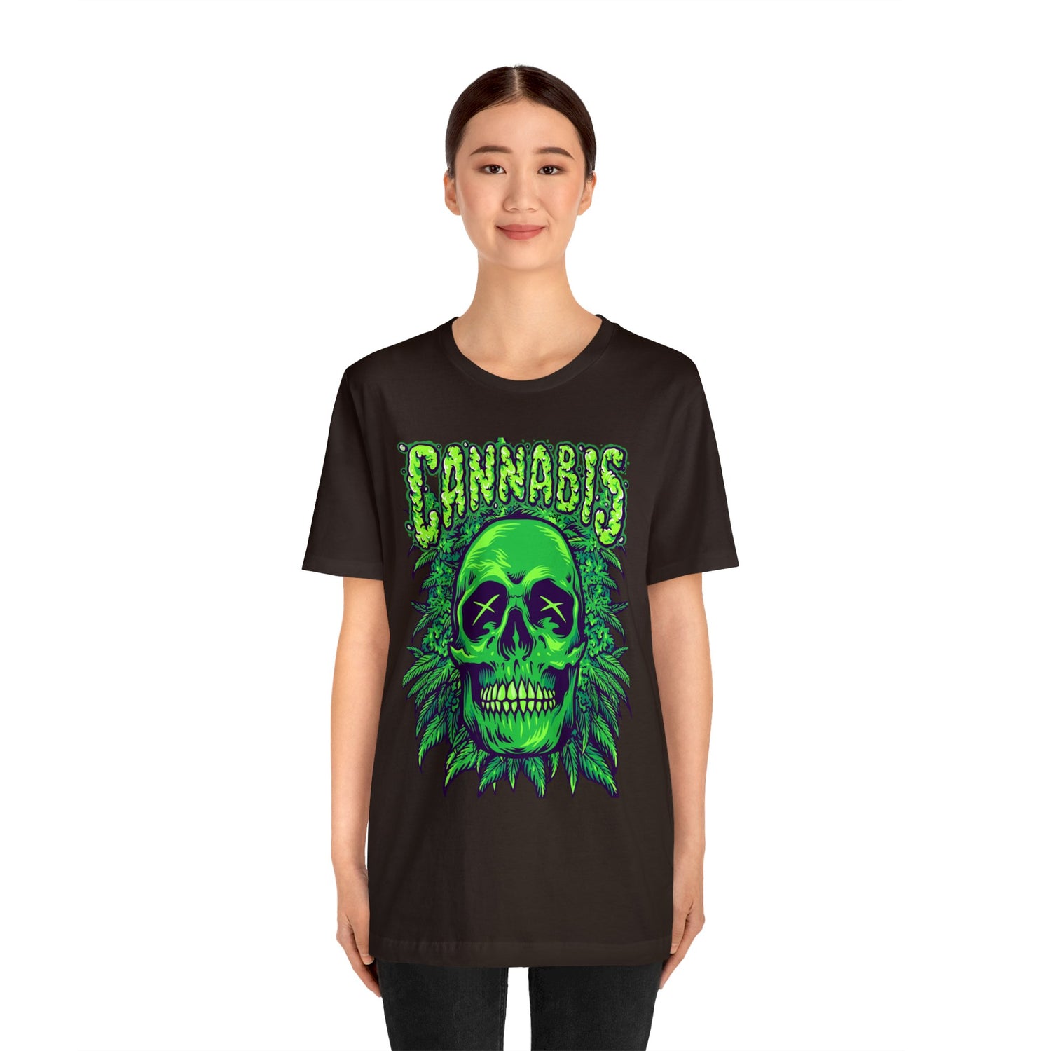 Cannabis Jersey Short Sleeve Tee