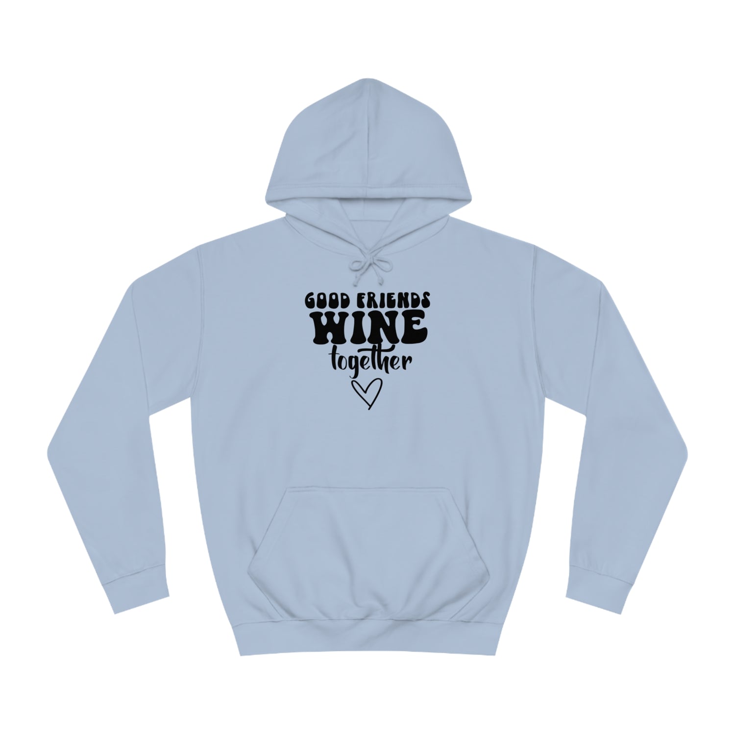 Friends Wine Hoodie