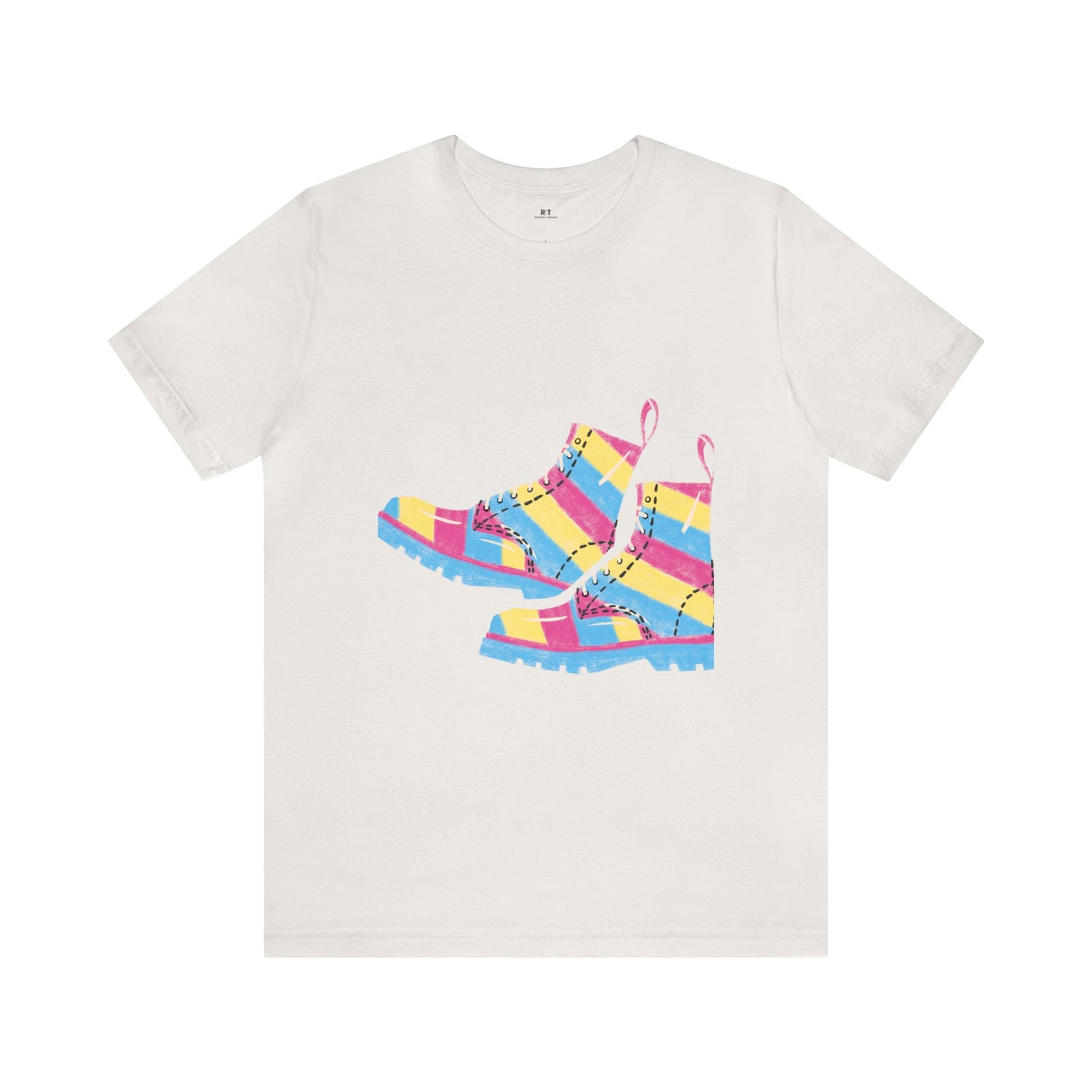 Pansexual Boots Short Sleeve Tee