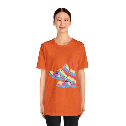 Pansexual Boots Short Sleeve Tee