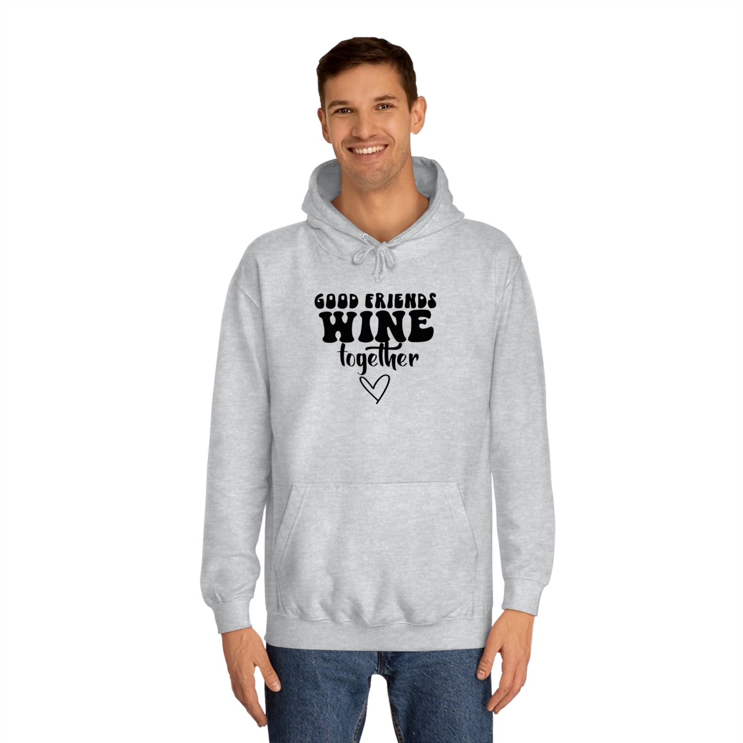 Friends Wine Hoodie