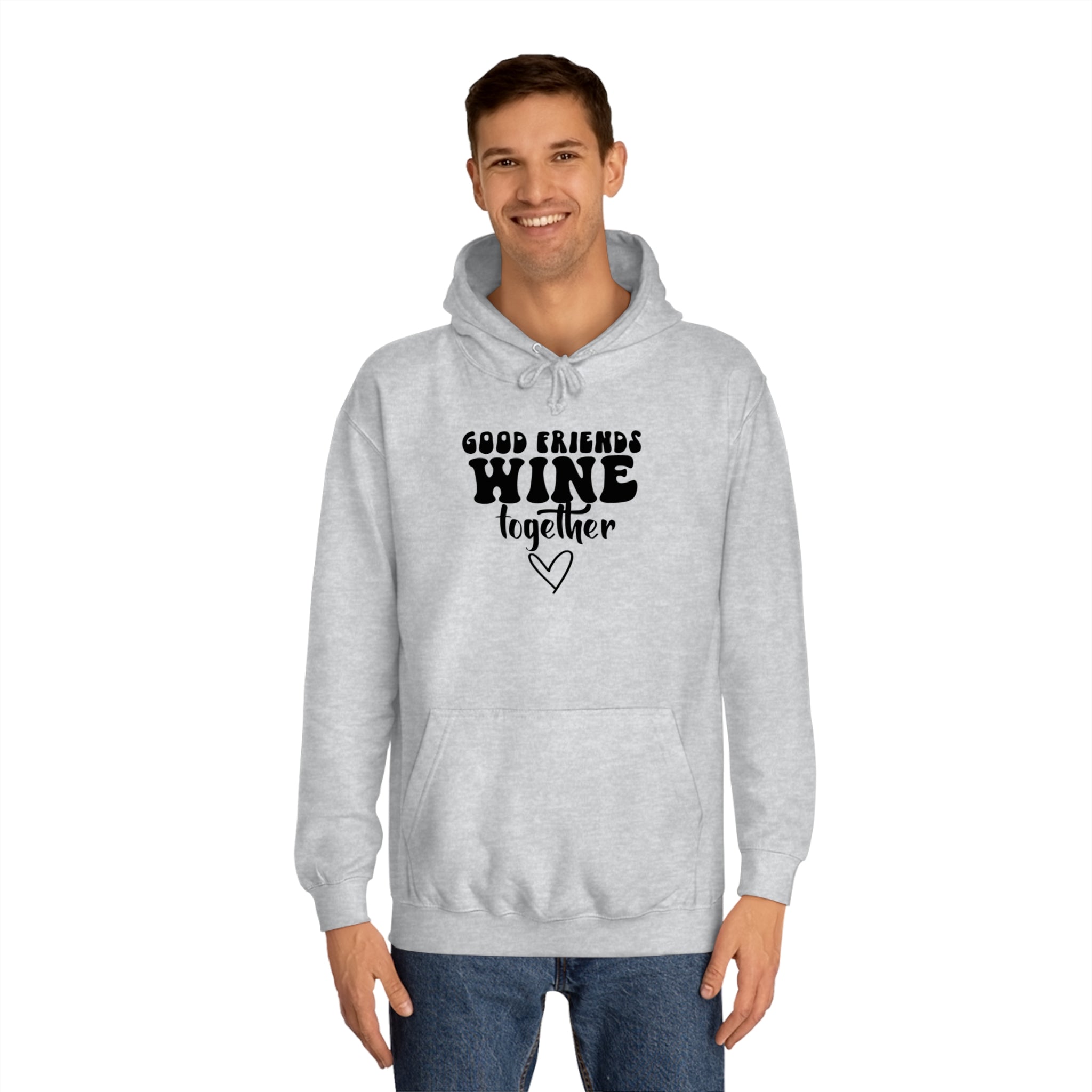 Friends Wine Hoodie