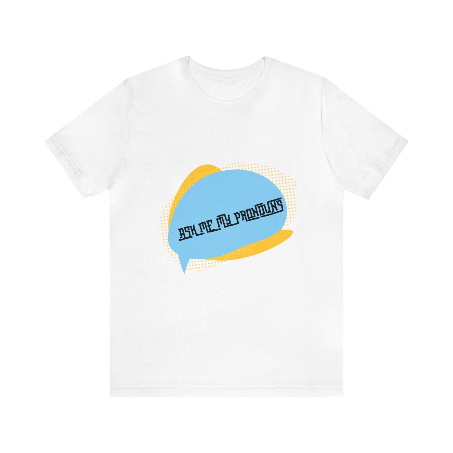 Pronoun Short Sleeve Tee