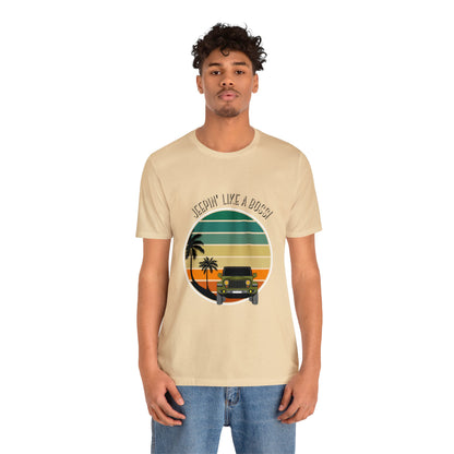 Jeepin Like a Boss Unisex Jersey Short Sleeve Tee