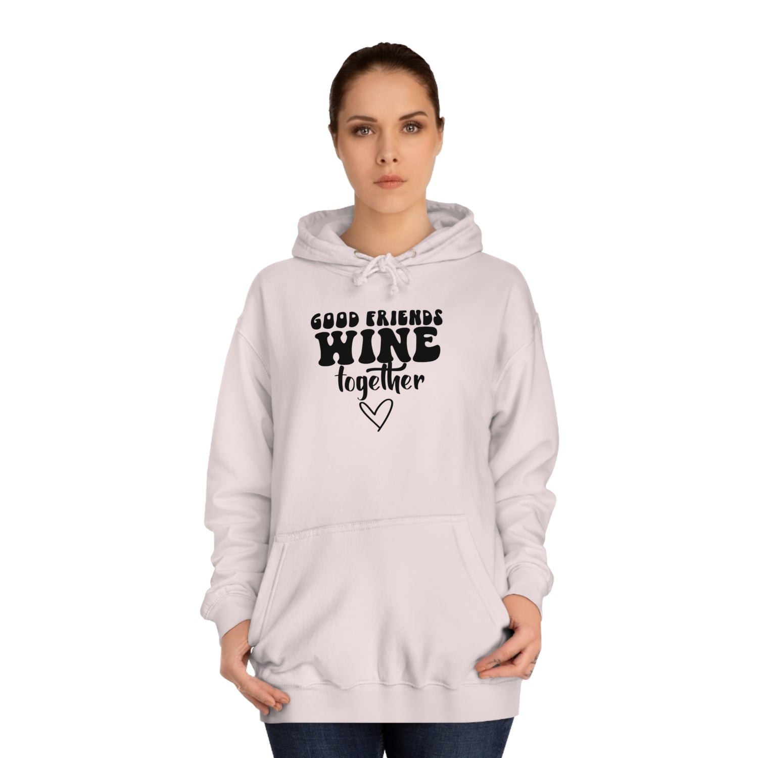 Friends Wine Hoodie