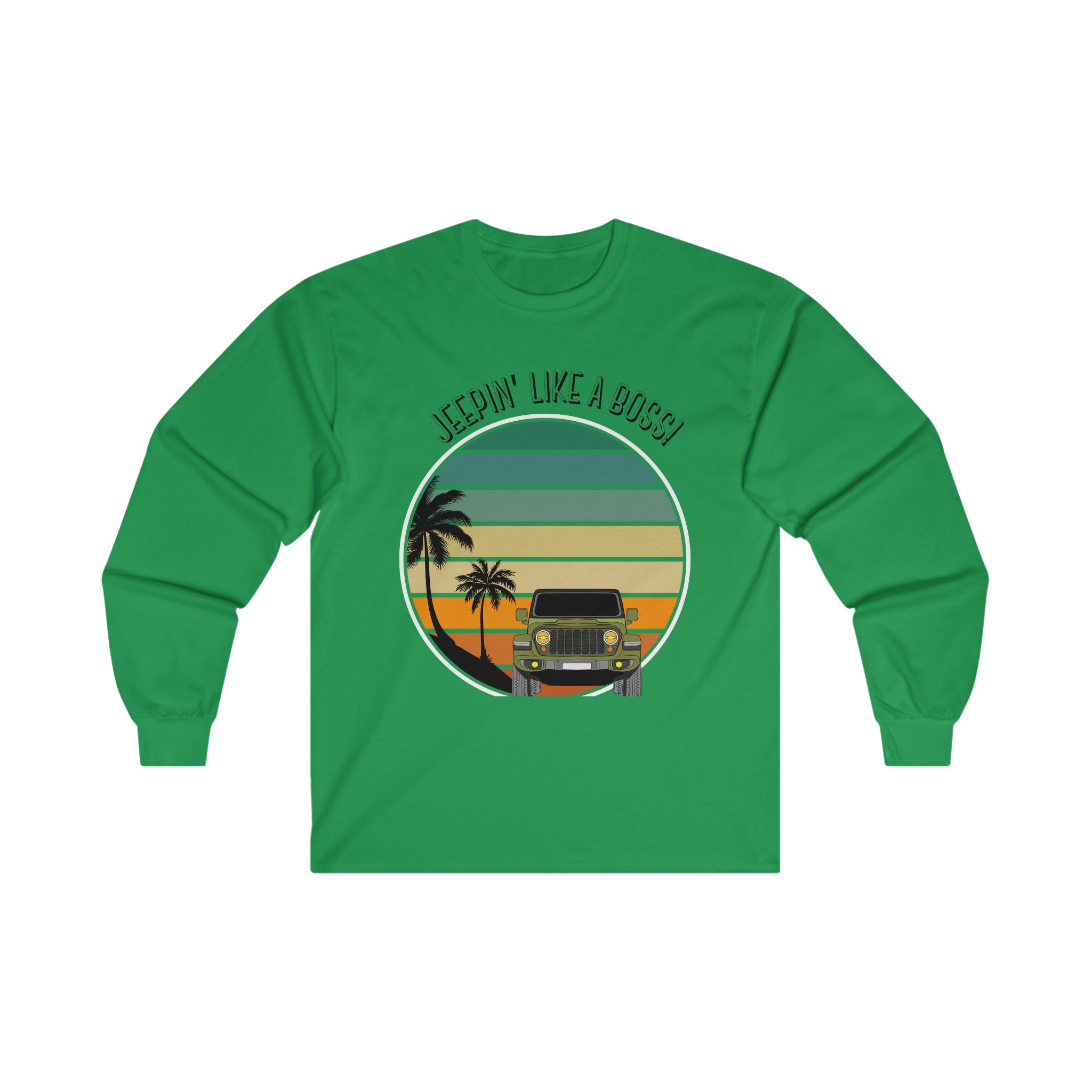 Jeepin Like a Boss Long Sleeve Tee