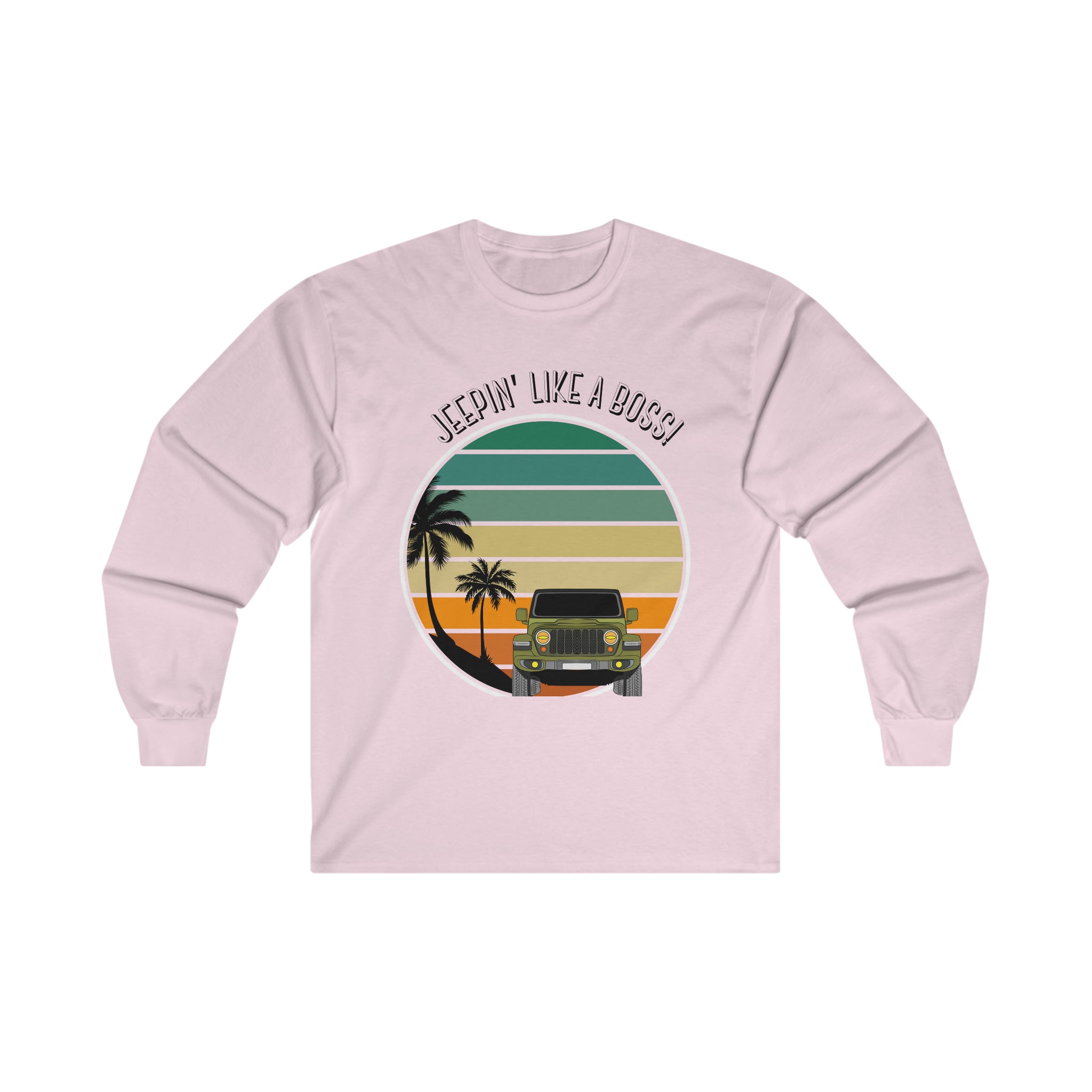 Jeepin Like a Boss Long Sleeve Tee