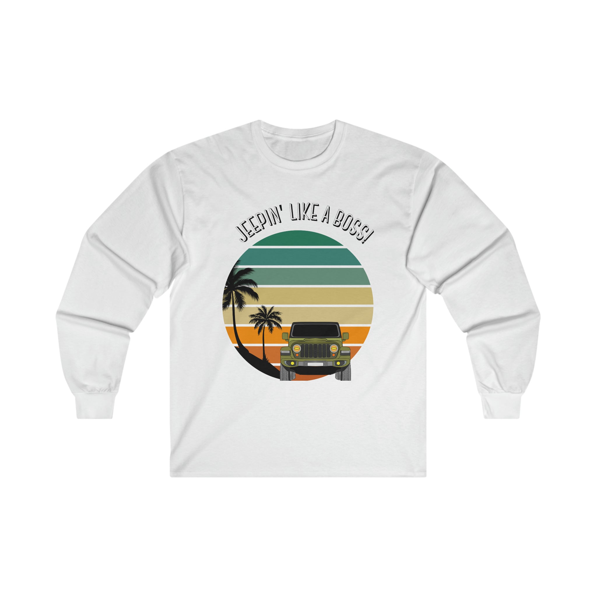 Jeepin Like a Boss Long Sleeve Tee