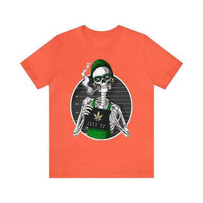 Skeleton Jersey Short Sleeve Tee