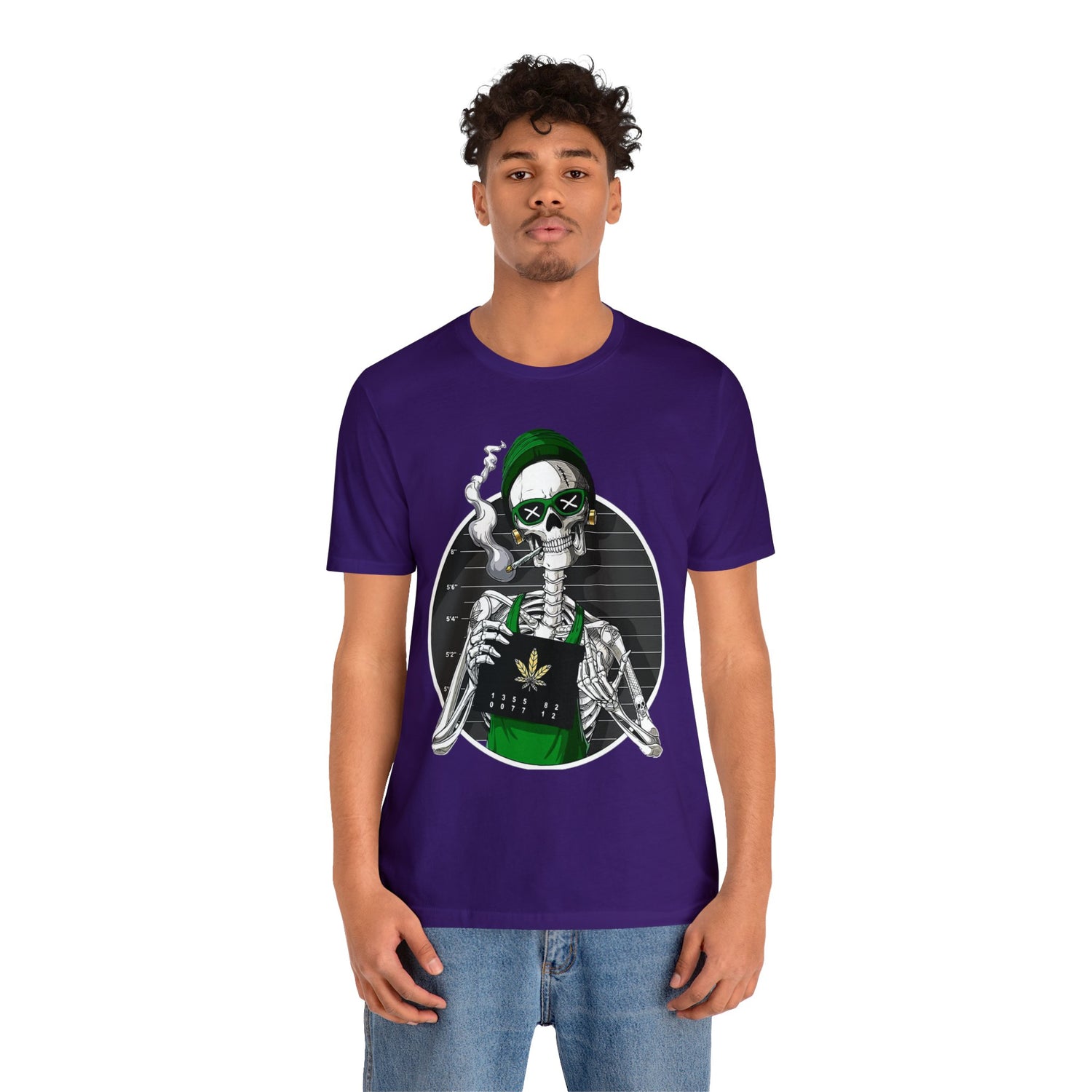 Skeleton Jersey Short Sleeve Tee