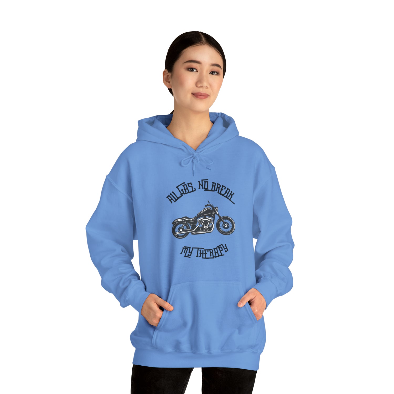 Biker Therapy Hooded Sweatshirt