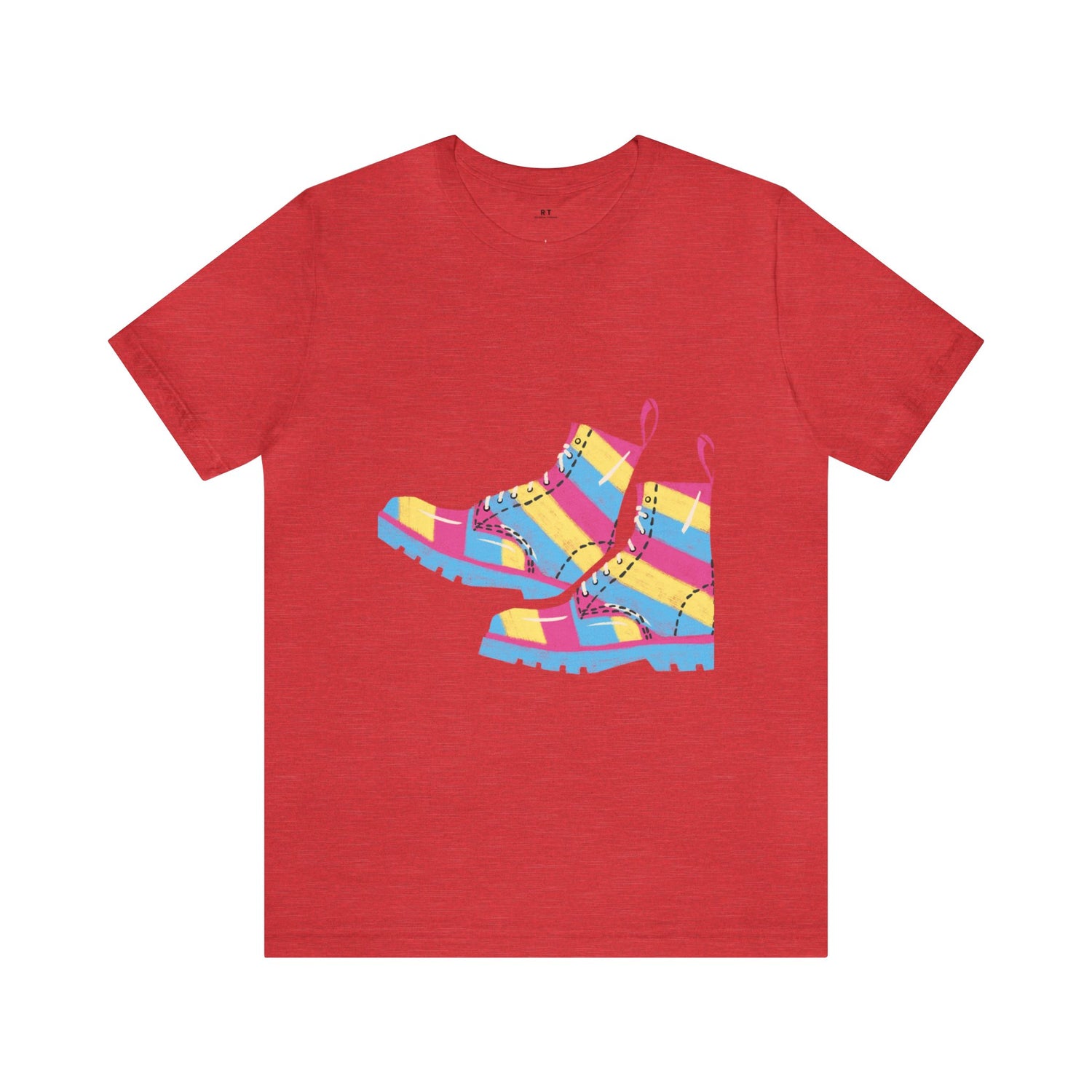 Pansexual Boots Short Sleeve Tee