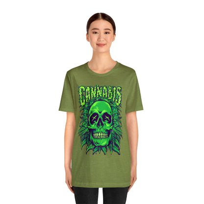 Cannabis Jersey Short Sleeve Tee