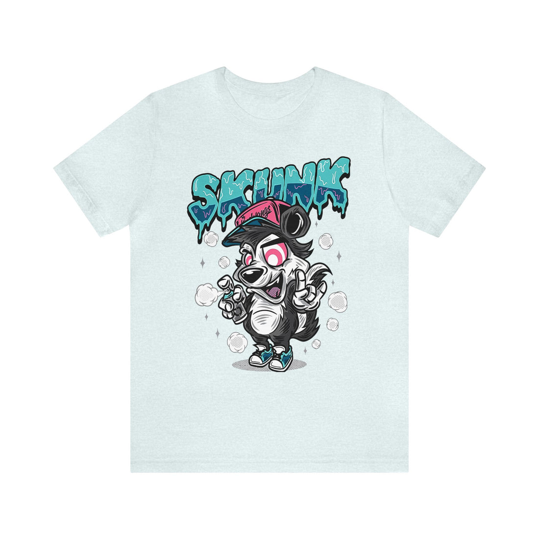 Hip Hop Skunk Jersey Short Sleeve Tee