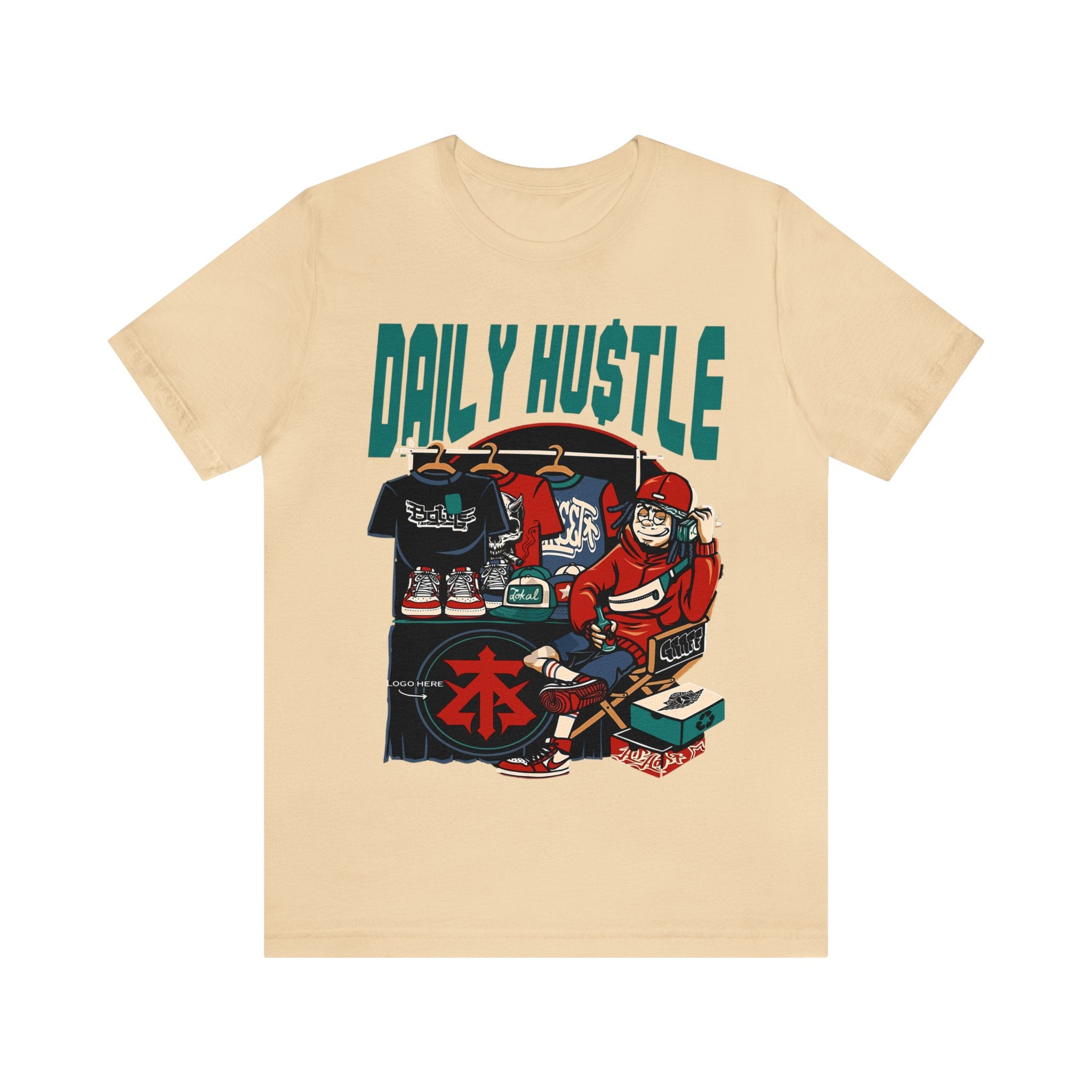 Daily Hustle Jersey Short Sleeve Tee