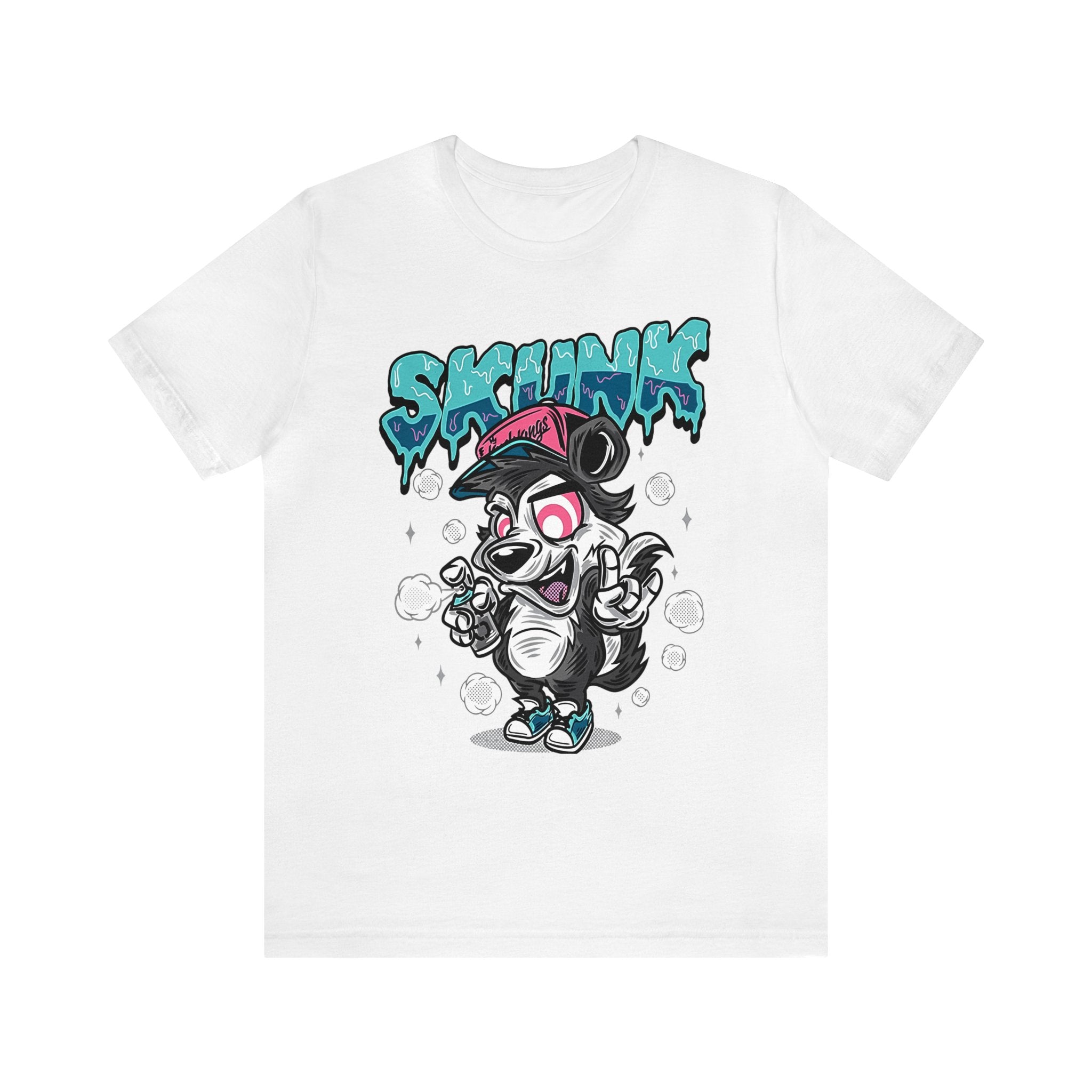 Hip Hop Skunk Jersey Short Sleeve Tee