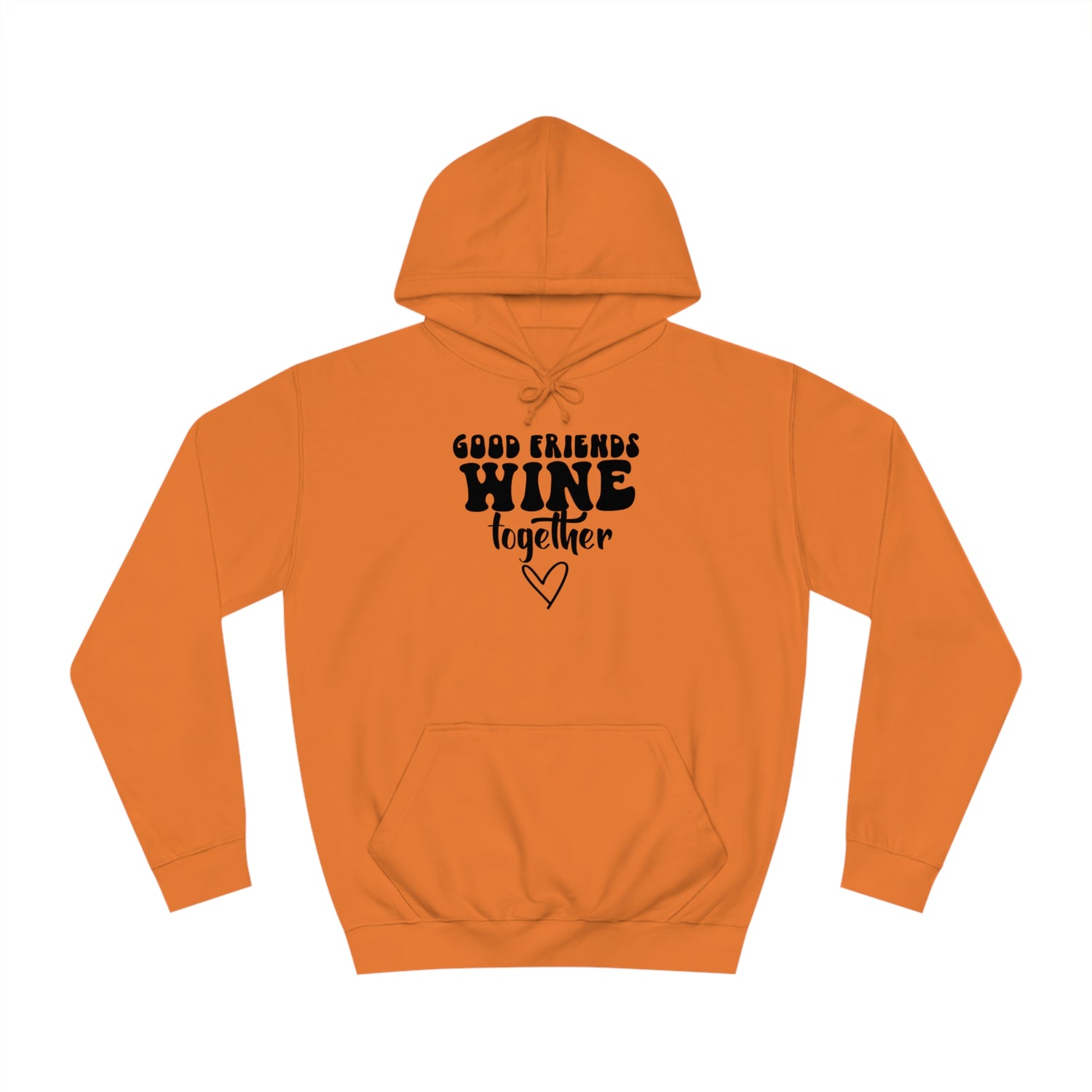 Friends Wine Hoodie