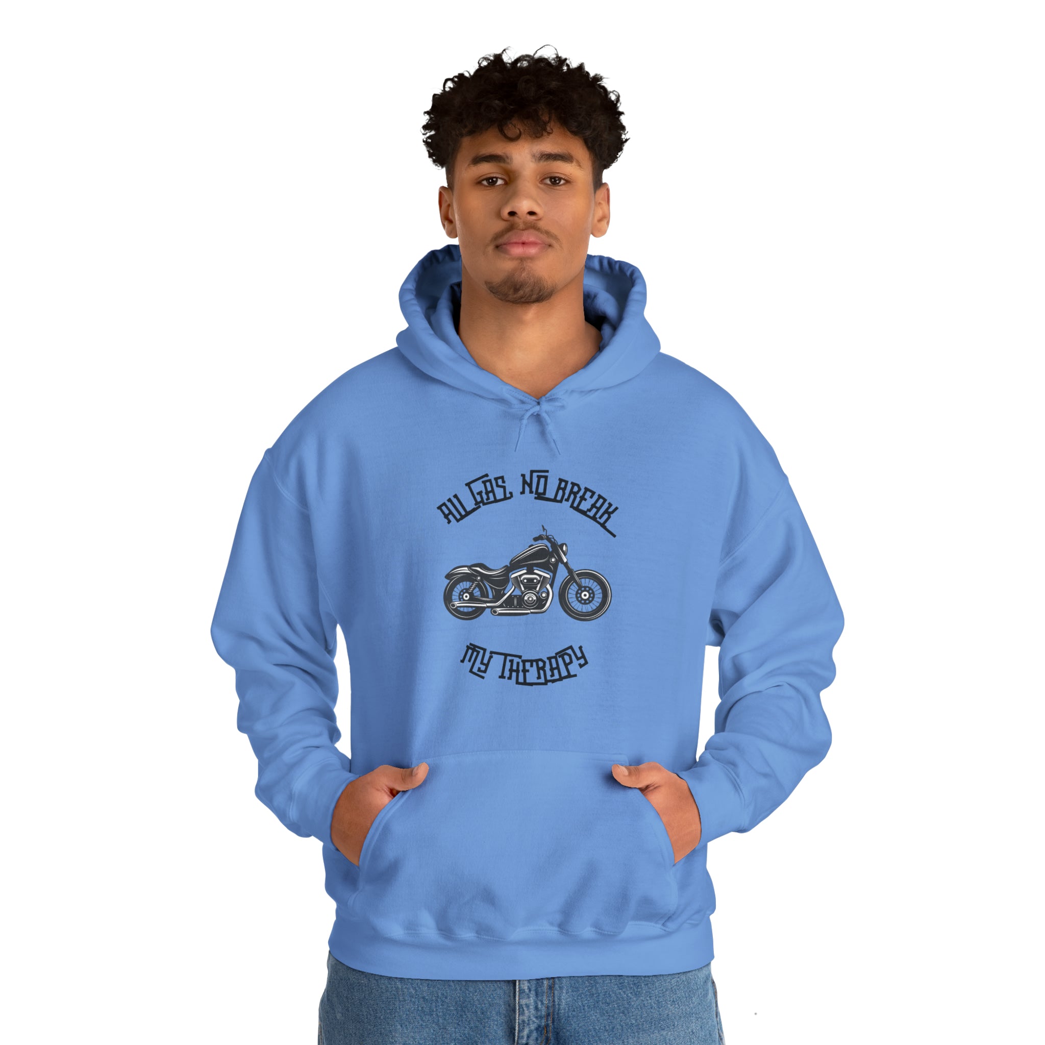 Biker Therapy Hooded Sweatshirt