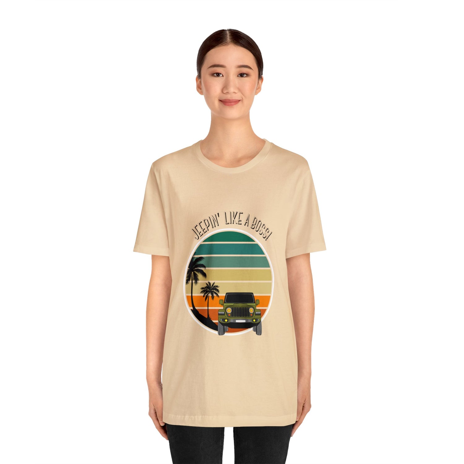 Jeepin Like a Boss Unisex Jersey Short Sleeve Tee