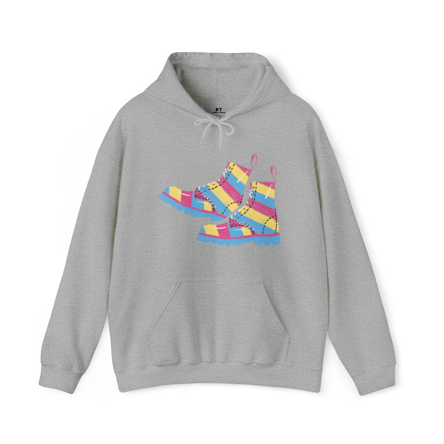 Pansexual Boots Hooded Sweatshirt