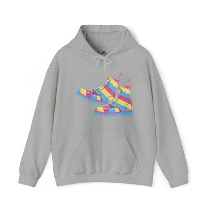 Pansexual Boots Hooded Sweatshirt