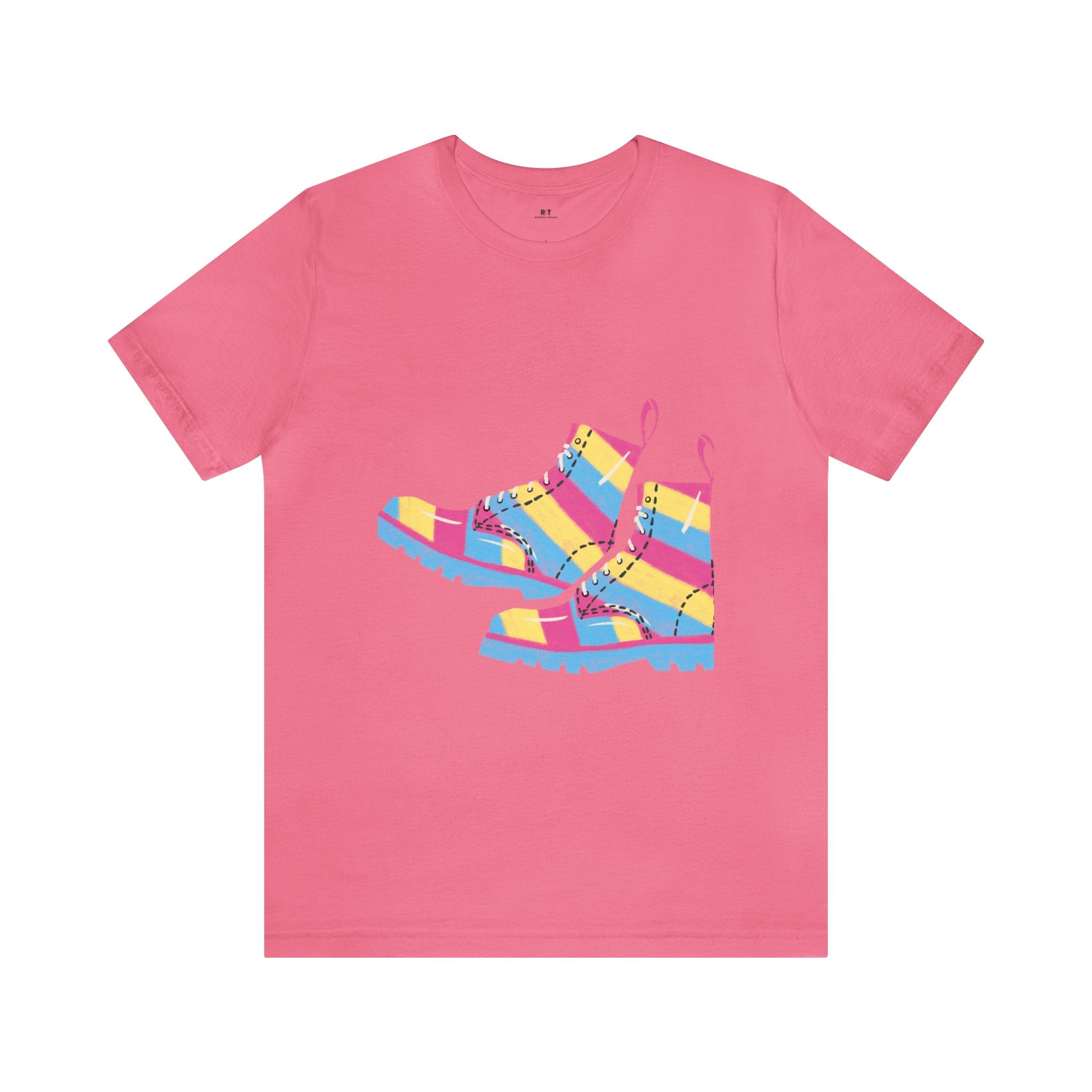 Pansexual Boots Short Sleeve Tee