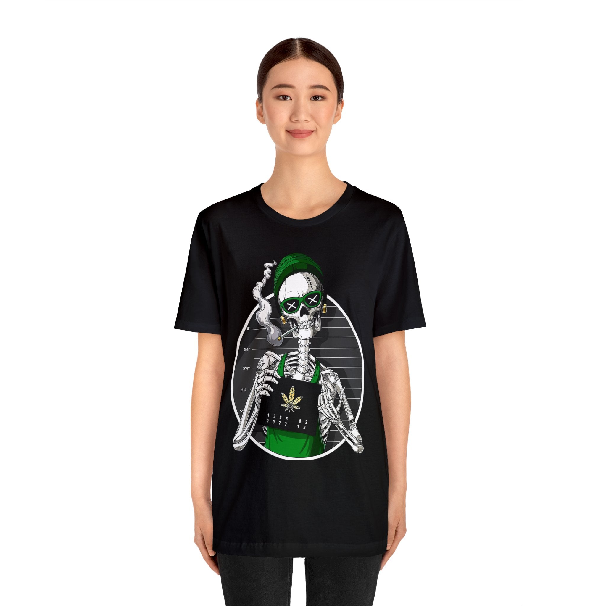 Skeleton Jersey Short Sleeve Tee