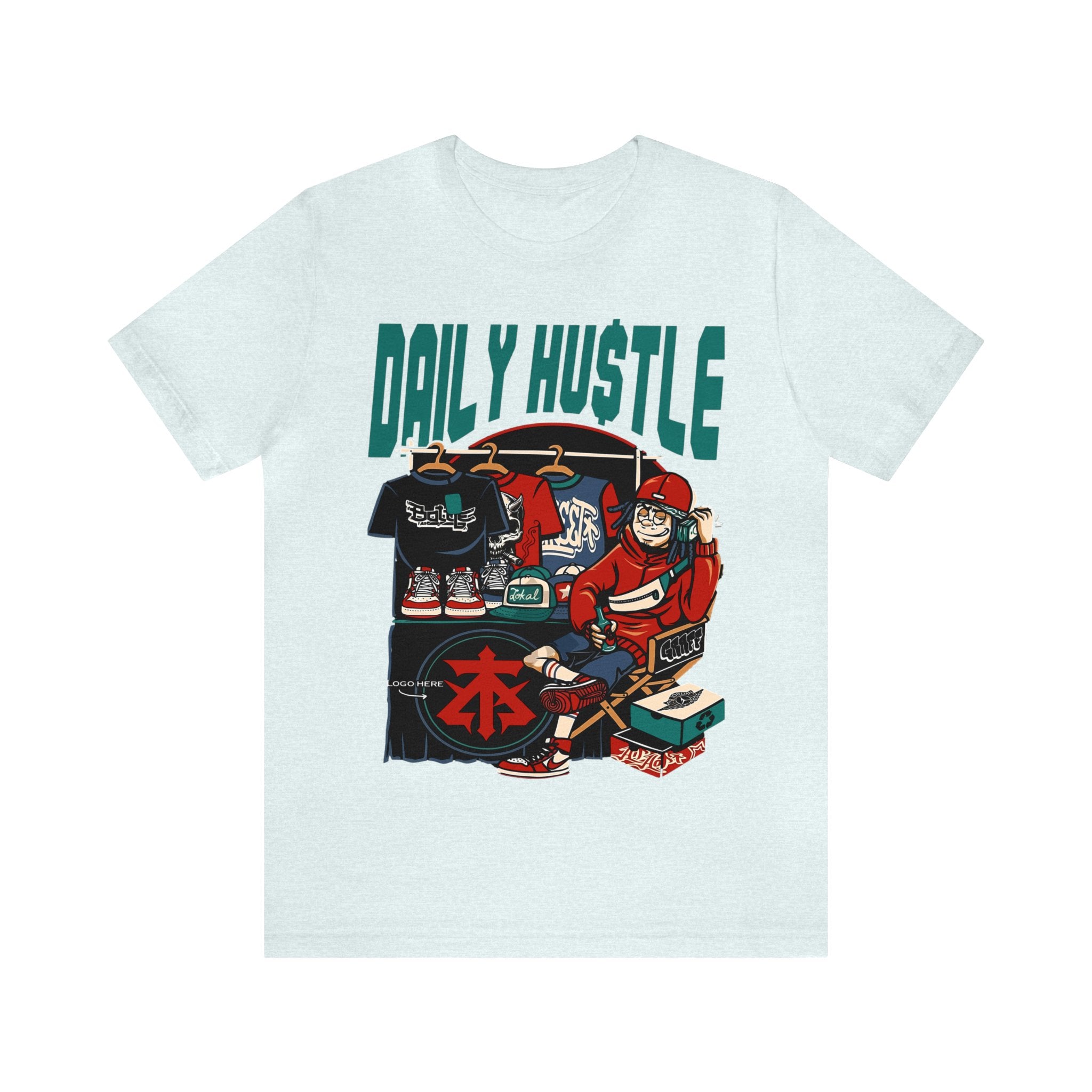 Daily Hustle Jersey Short Sleeve Tee