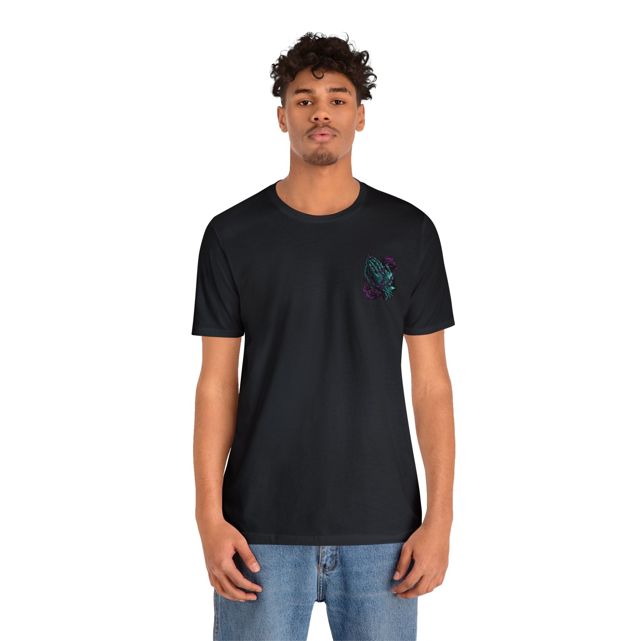 Praying Hands Jersey Short Sleeve Tee