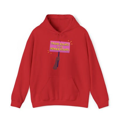 Trans Rights Hooded Sweatshirt