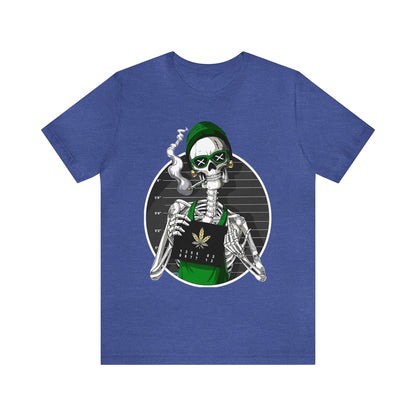 Skeleton Jersey Short Sleeve Tee