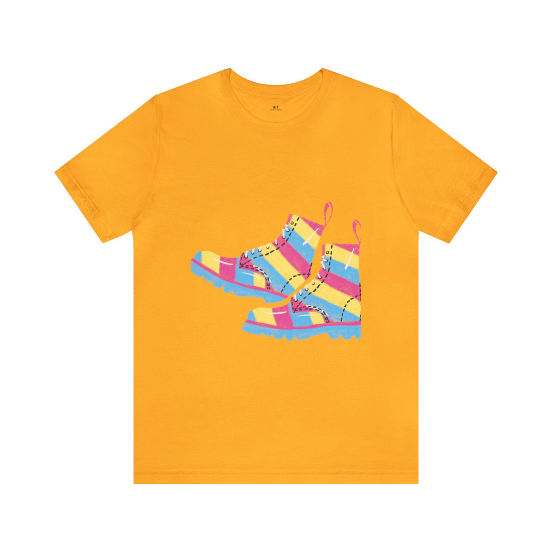 Pansexual Boots Short Sleeve Tee