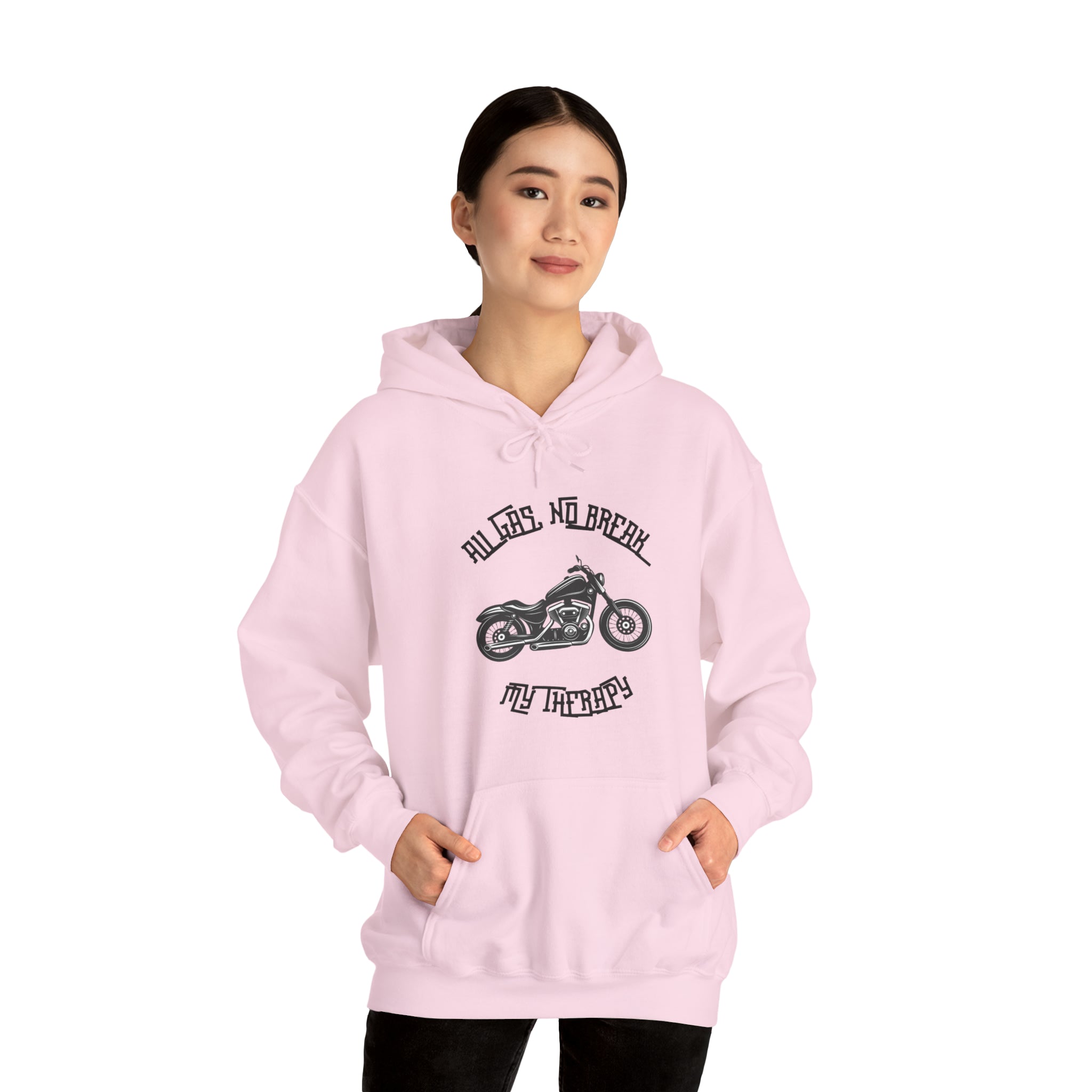 Biker Therapy Hooded Sweatshirt