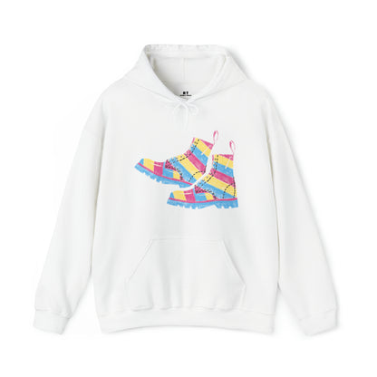 Pansexual Boots Hooded Sweatshirt