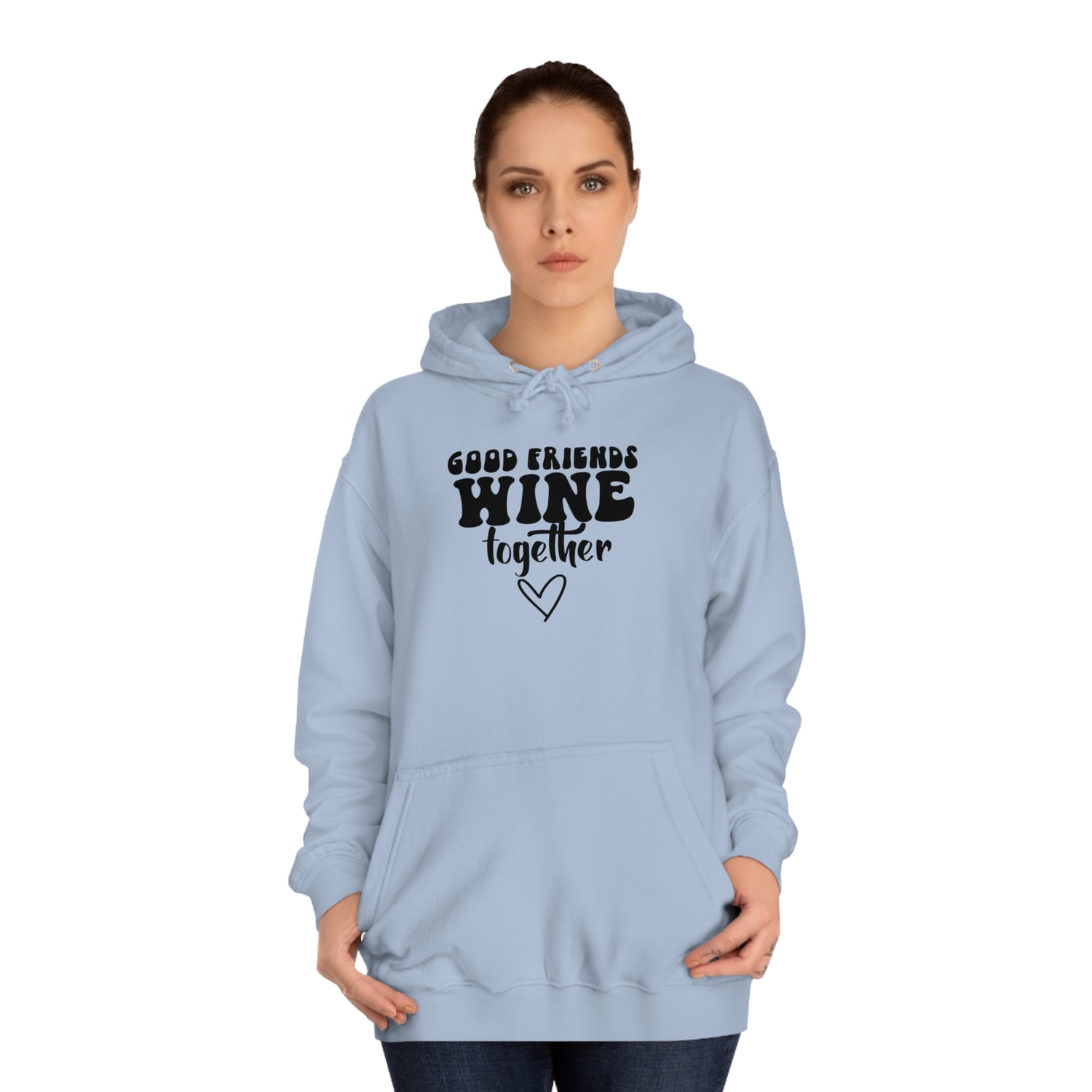 Friends Wine Hoodie