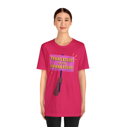 Trans Rights Short Sleeve Tee