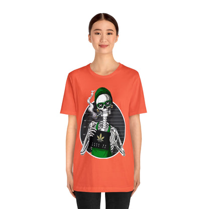 Skeleton Jersey Short Sleeve Tee