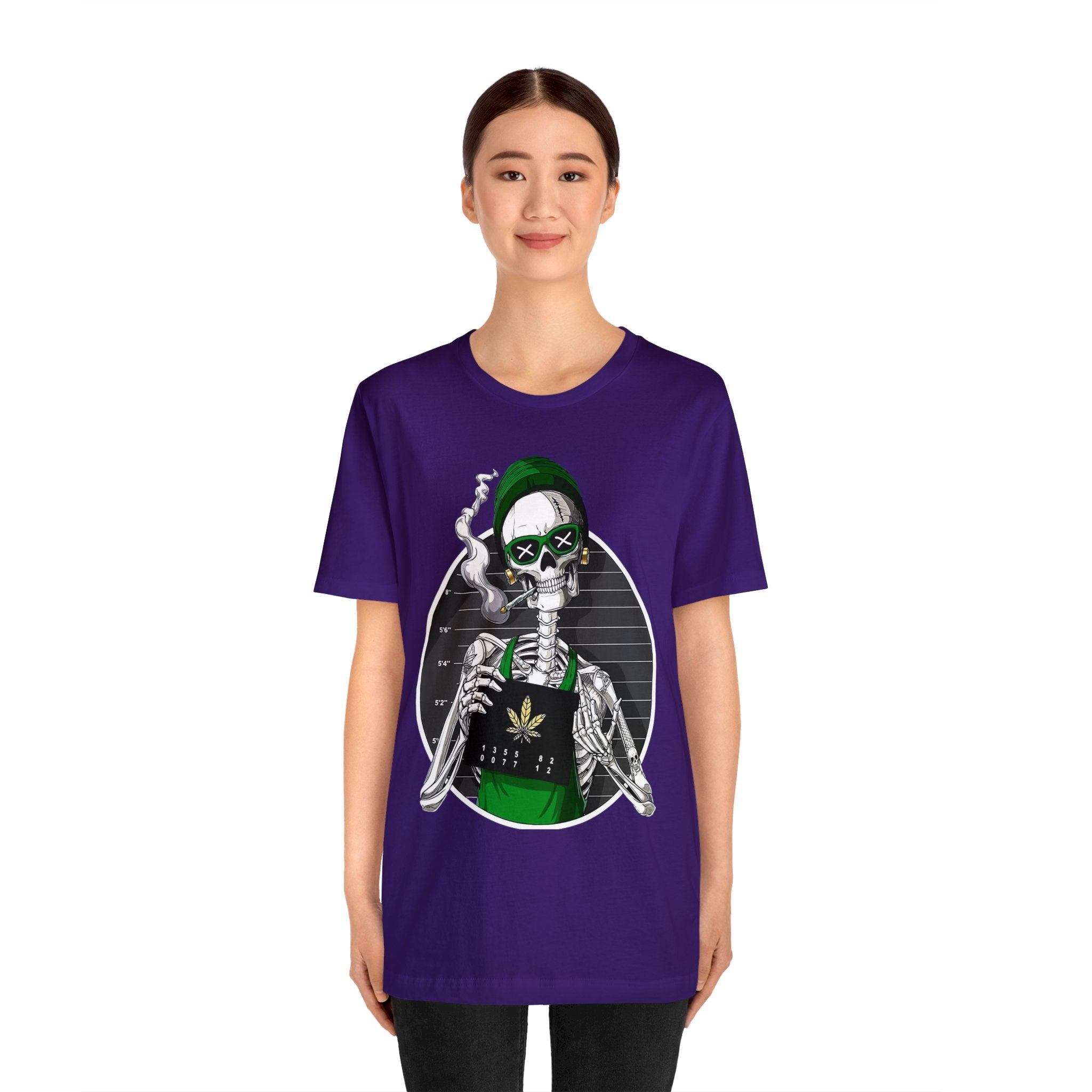 Skeleton Jersey Short Sleeve Tee