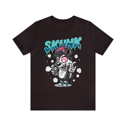 Hip Hop Skunk Jersey Short Sleeve Tee