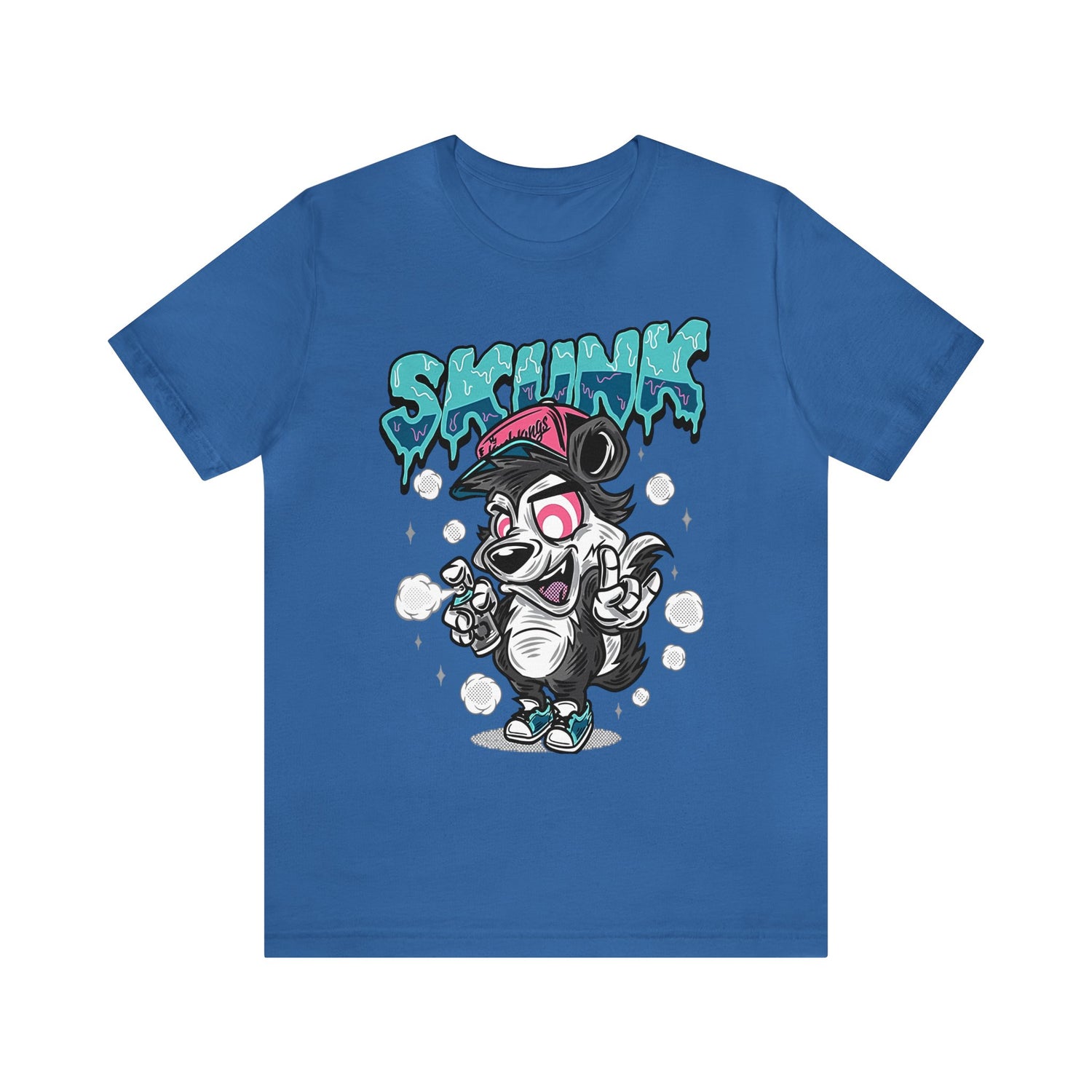 Hip Hop Skunk Jersey Short Sleeve Tee