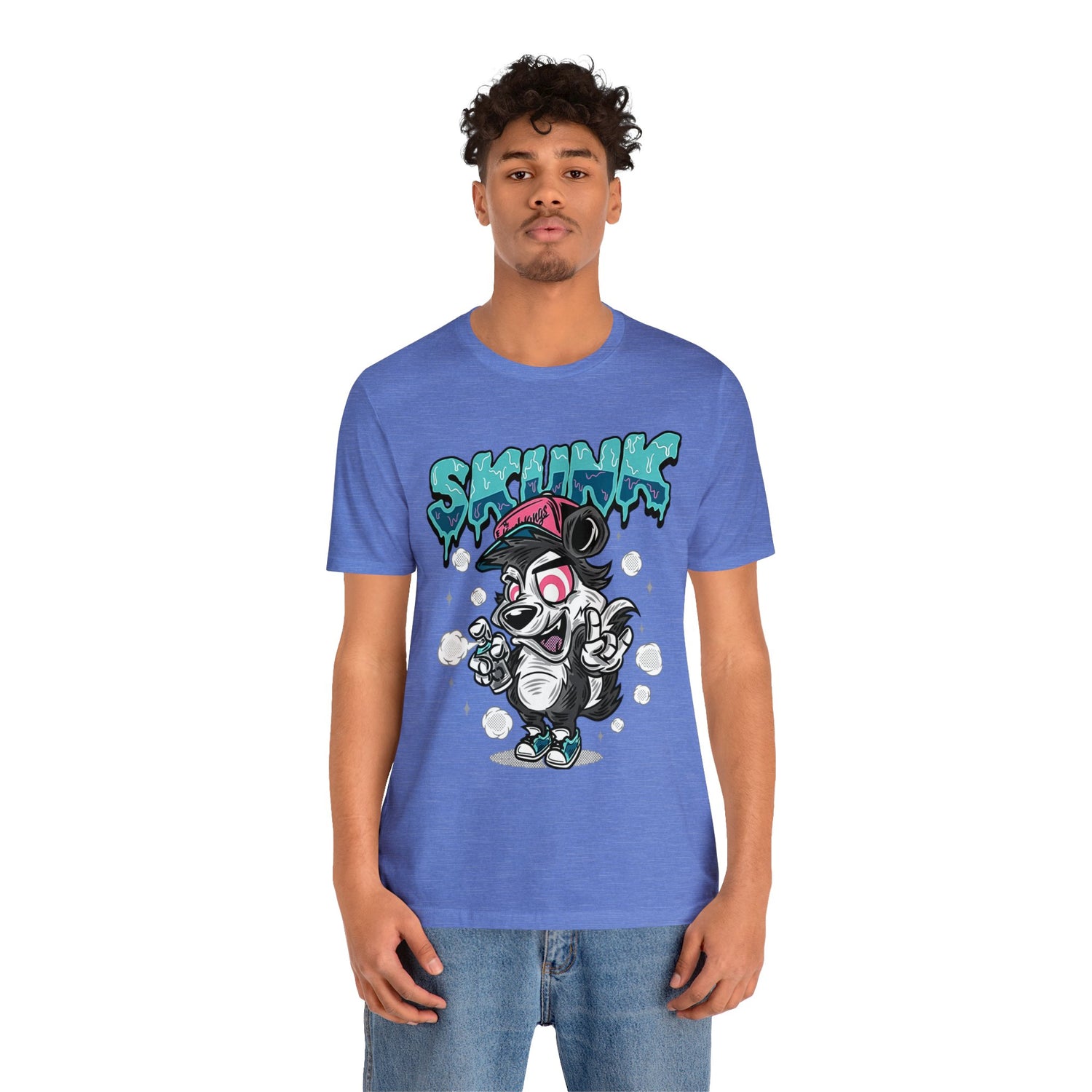 Hip Hop Skunk Jersey Short Sleeve Tee