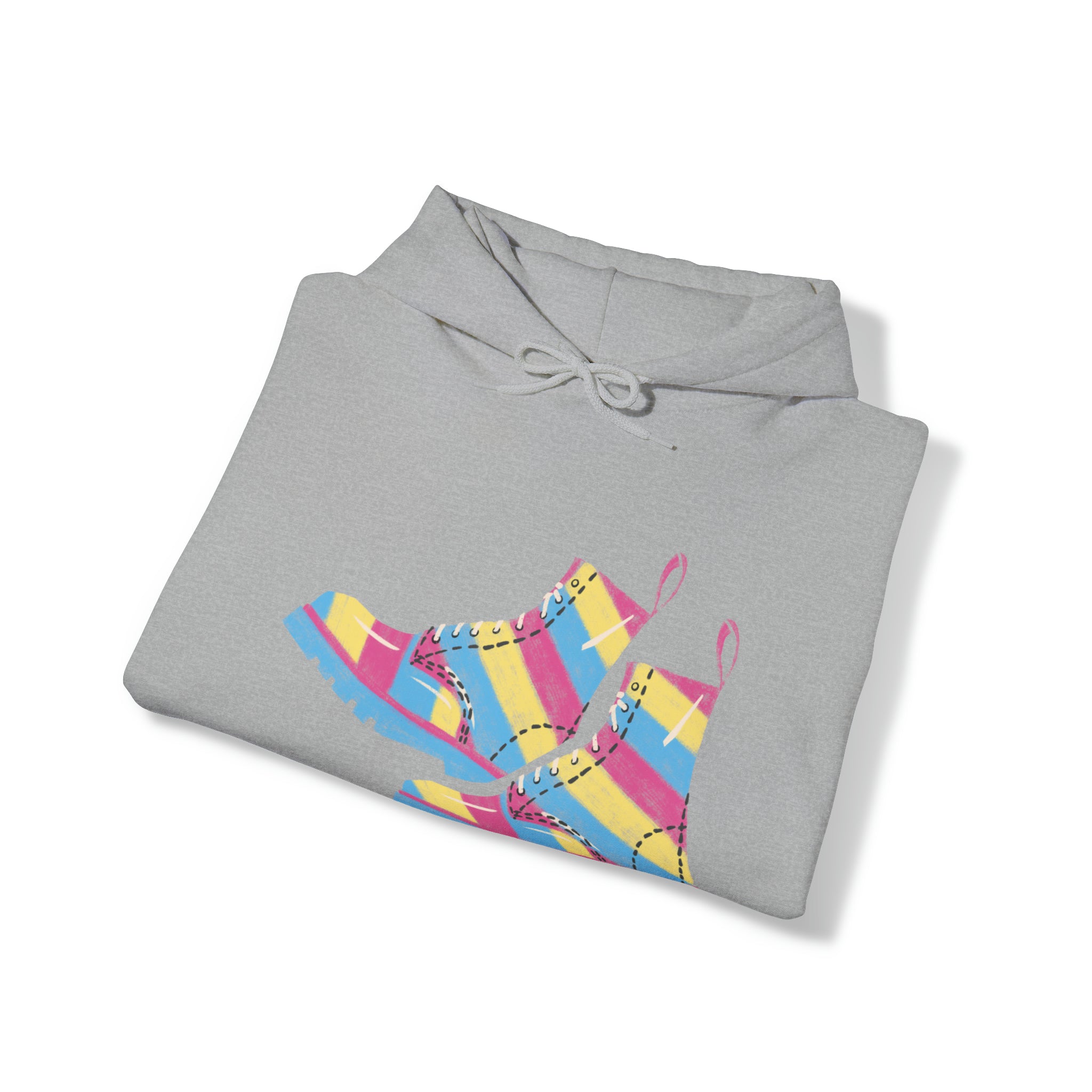 Pansexual Boots Hooded Sweatshirt