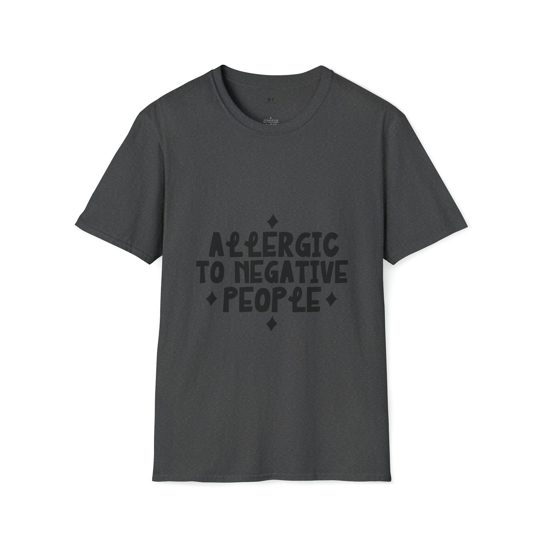 Allergic to Negative Softstyle T-Shirt