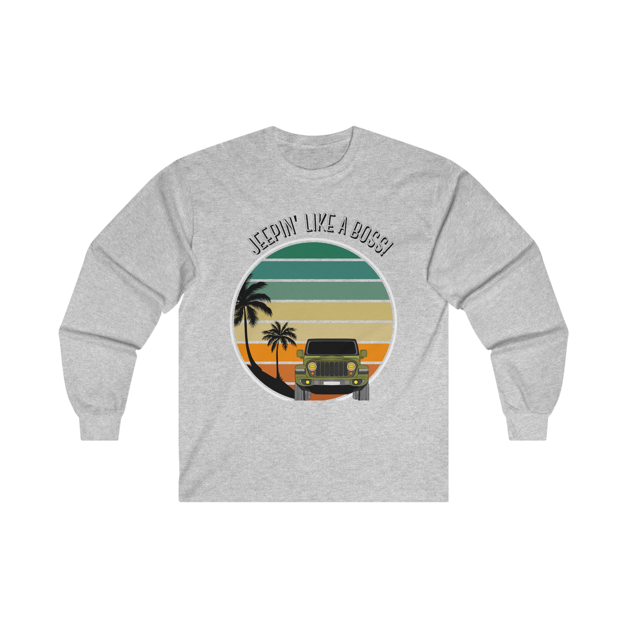 Jeepin Like a Boss Long Sleeve Tee