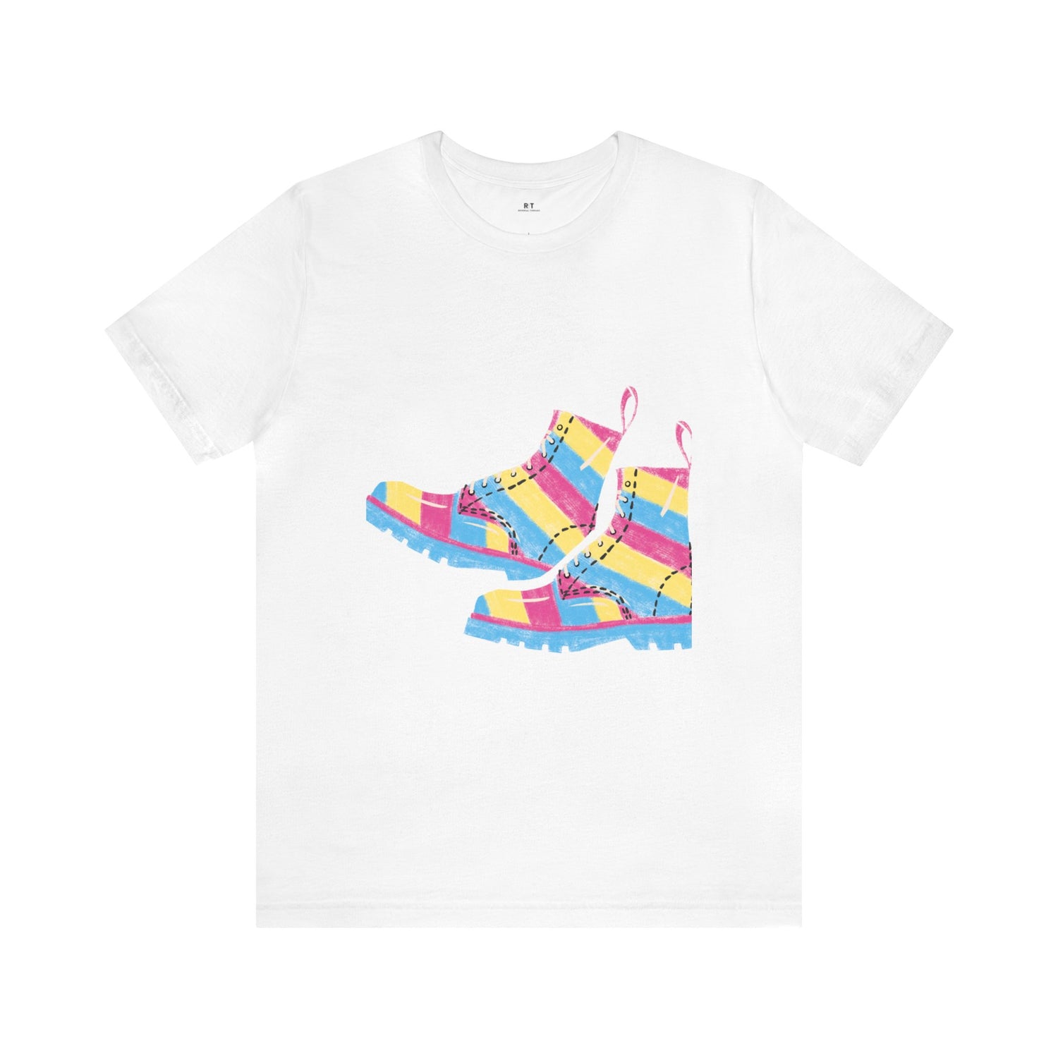 Pansexual Boots Short Sleeve Tee